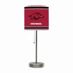 University of Arkansas Chrome Lamp 9 University of Arkansas Chrome Lamp