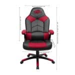 University of Arkansas Oversized Gaming Chair 5 University of Arkansas Oversized Gaming Chair