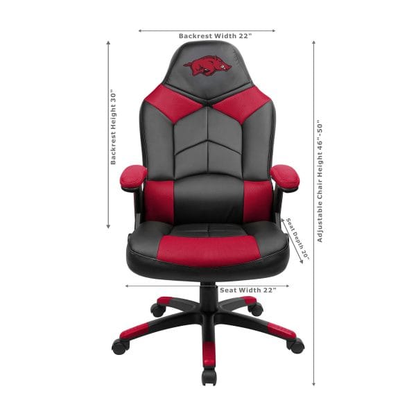 University of Arkansas Oversized Gaming Chair