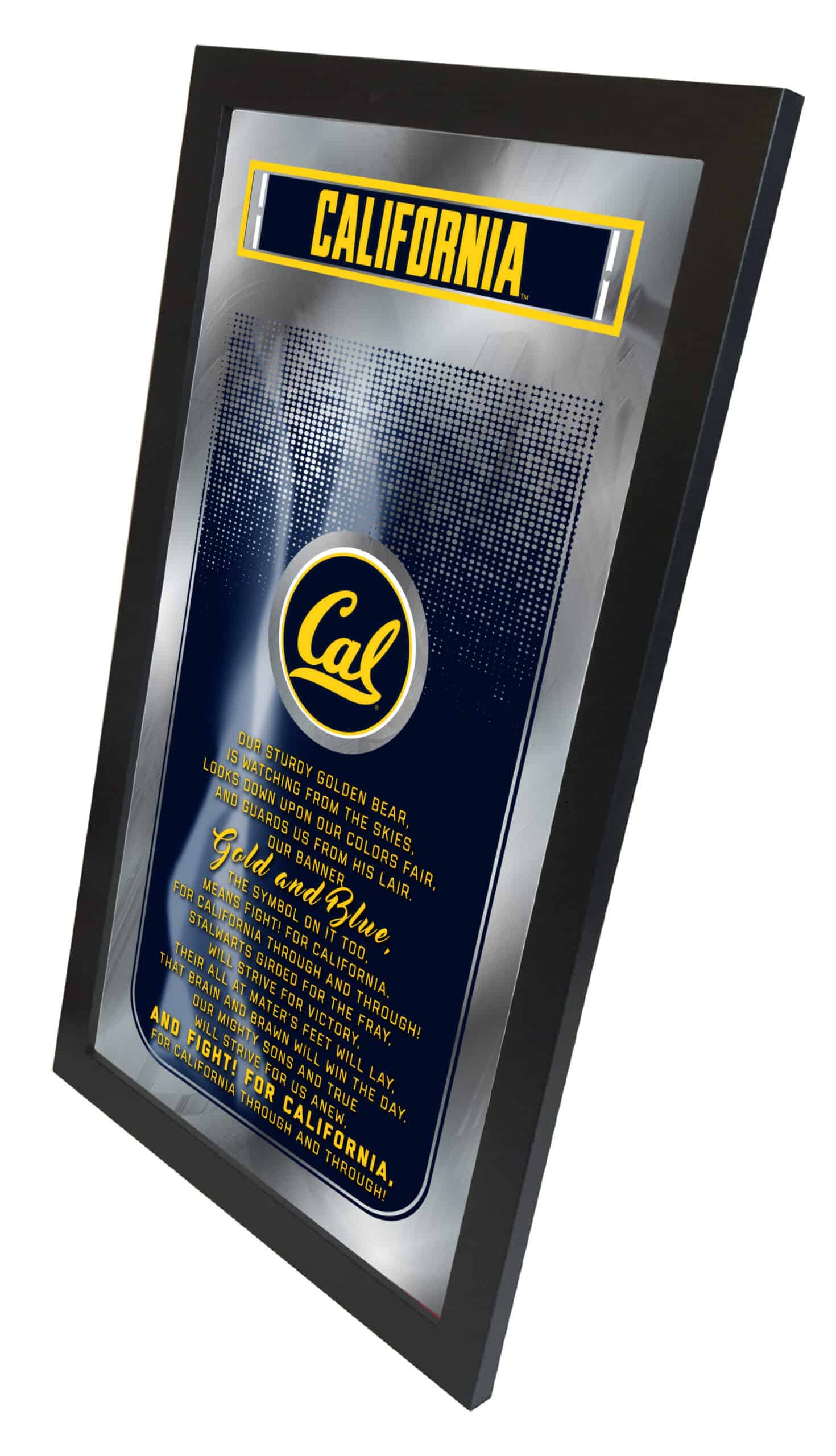 University of California 26x15 Fight Song Wall Mirror 5 University of California 26x15 Fight Song Wall Mirror