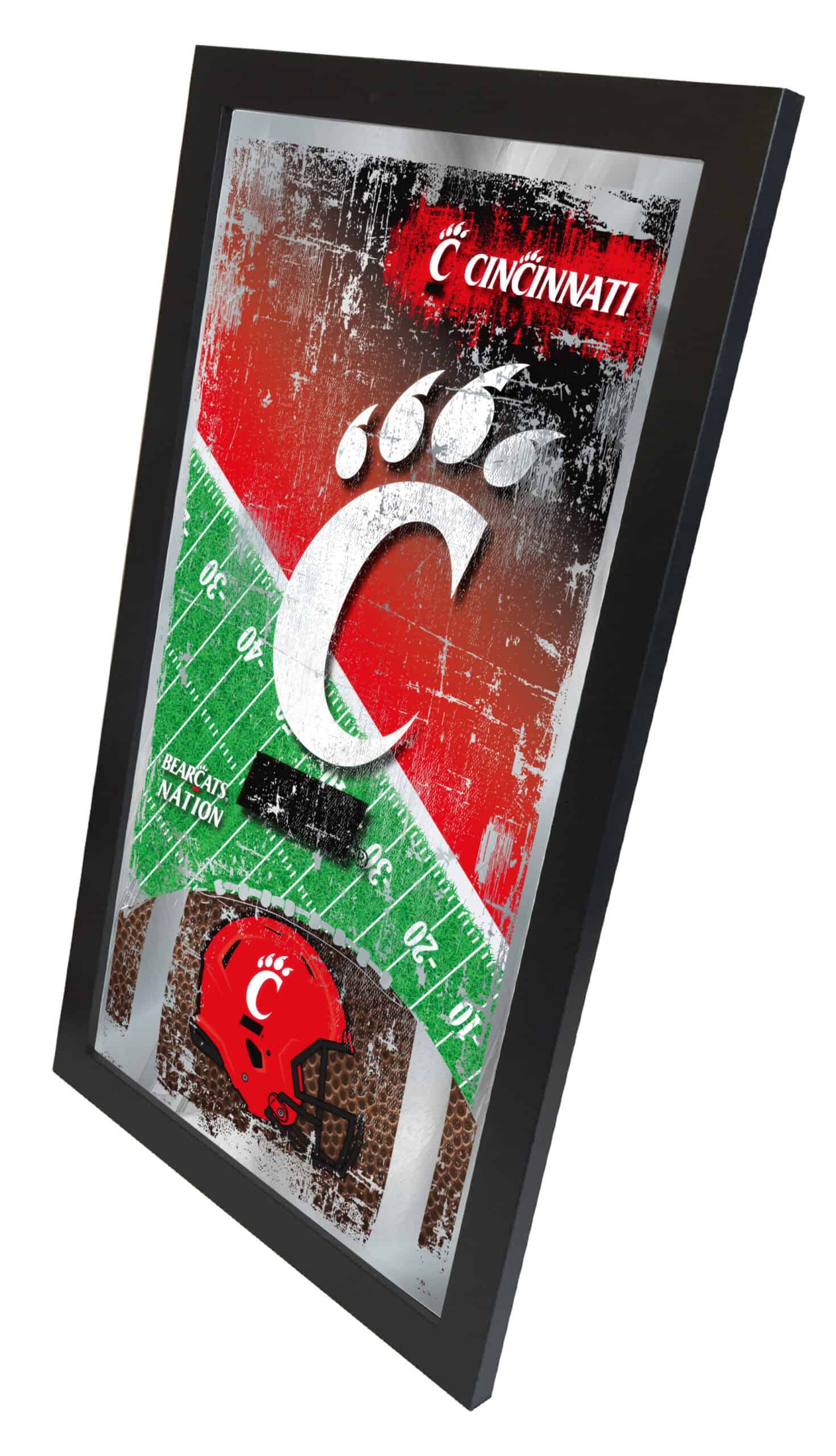 University of Cincinnati 15x26 Football Wall Mirror 5 University of Cincinnati 15x26 Football Wall Mirror