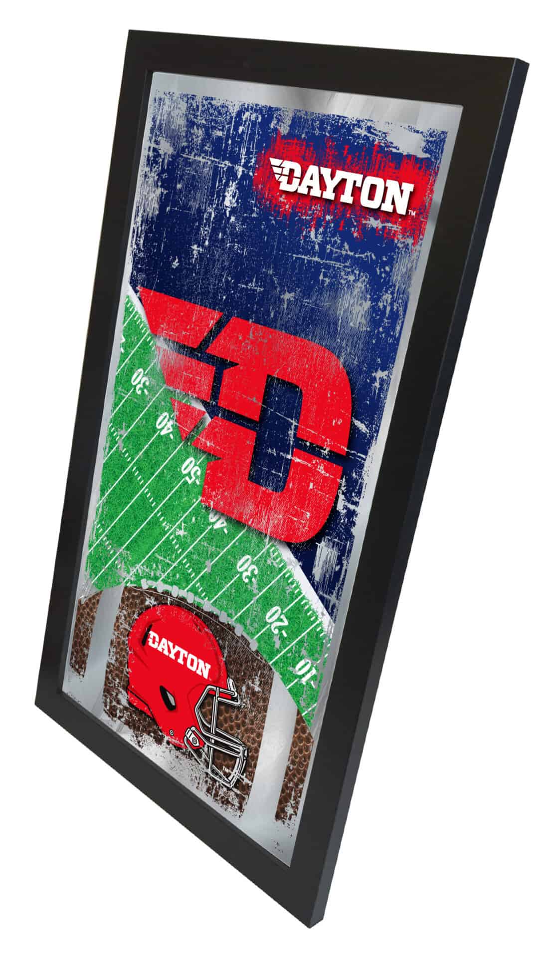 University of Dayton 15x26 Football Wall Mirror 2 University of Dayton 15x26 Football Wall Mirror - Image 2