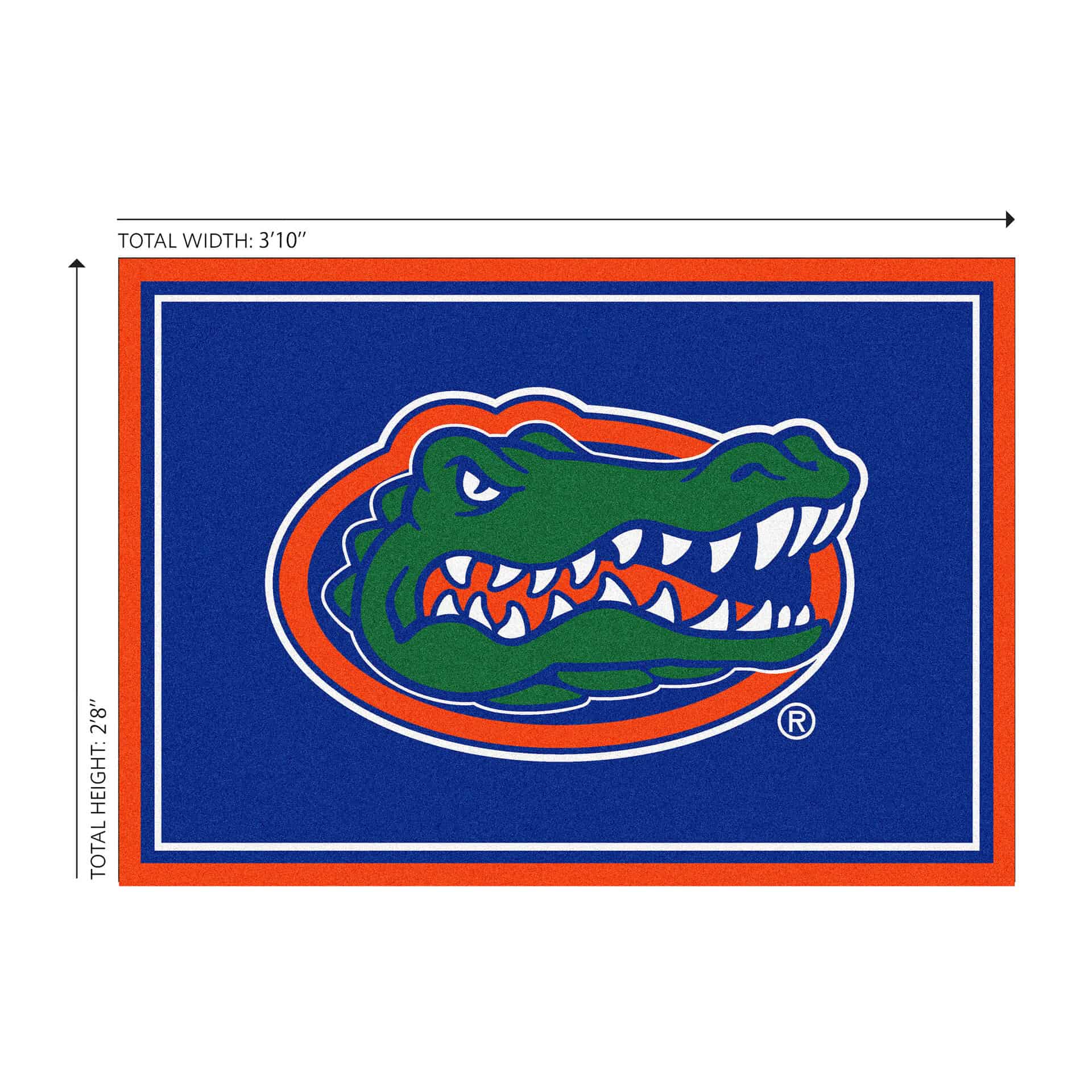 University of Florida 3x4 Area Rug 4 University of Florida 3x4 Area Rug - Image 4