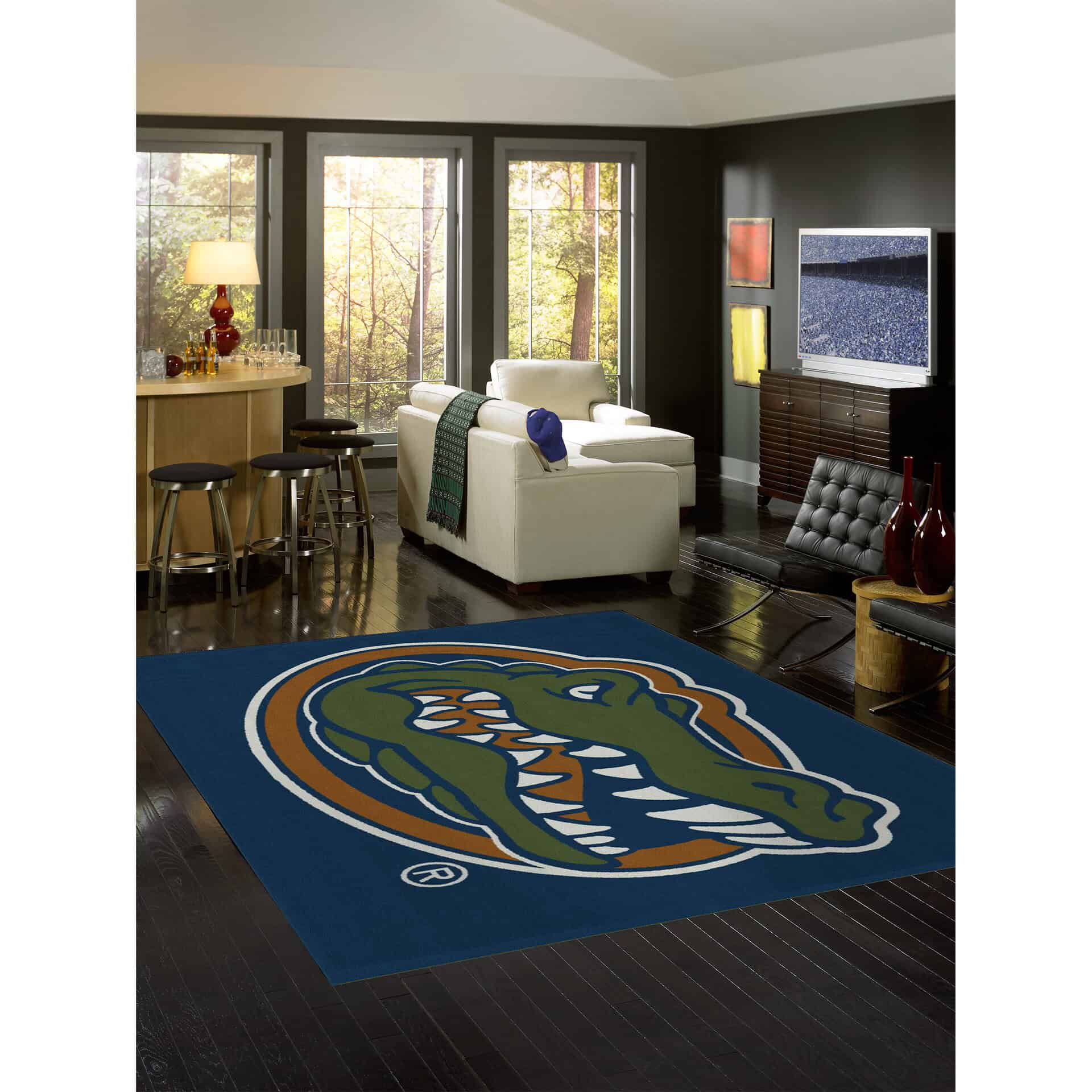 University of Florida 8x11 Spirit Rug 2 University of Florida 8x11 Spirit Rug - Image 2