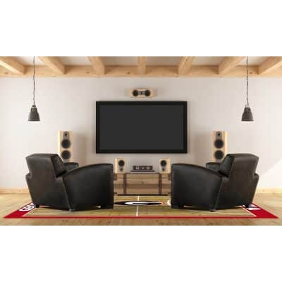 University of Georgia 6x8 Courtside Rug