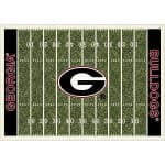 University of Georgia 6x8 Homefield Rug 4 University of Georgia 6x8 Homefield Rug