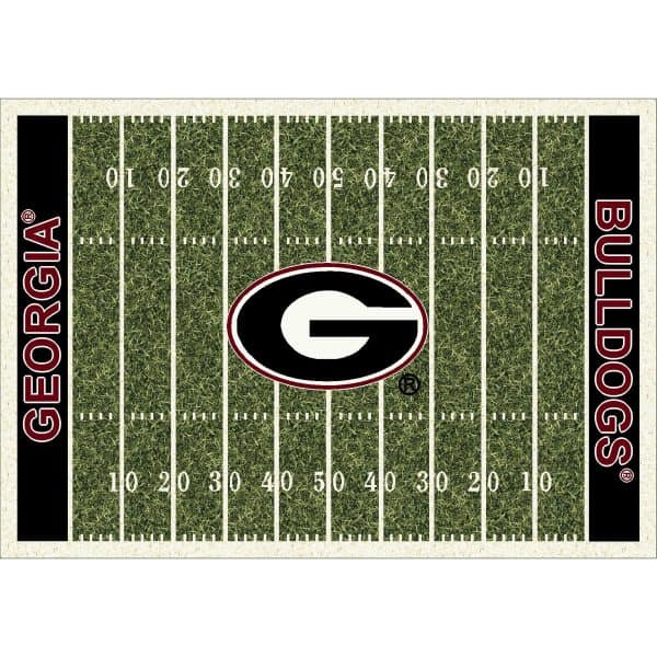 University of Georgia 6x8 Homefield Rug 1