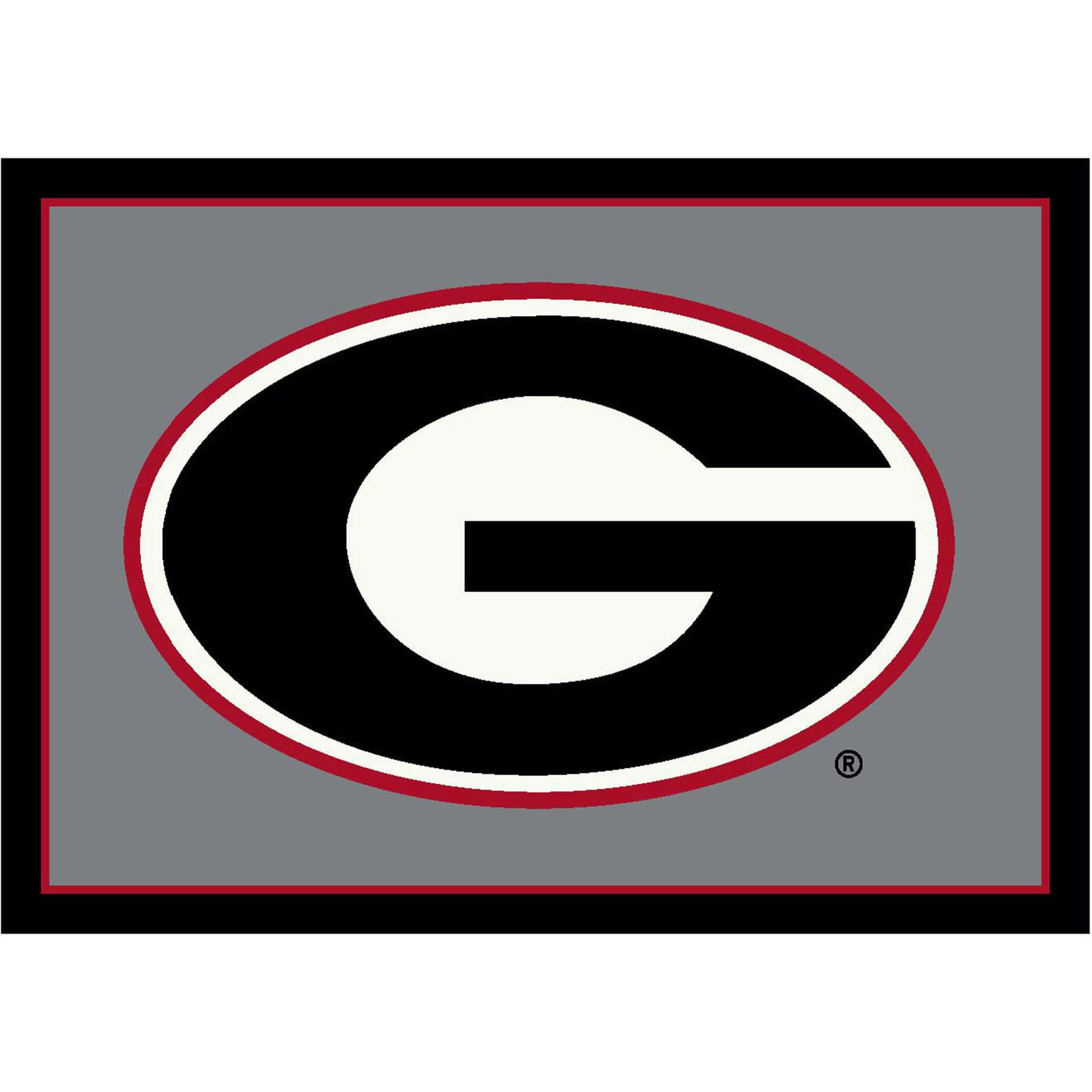 University of Georgia 6x8 Spirit Rug 1 University of Georgia 6x8 Spirit Rug