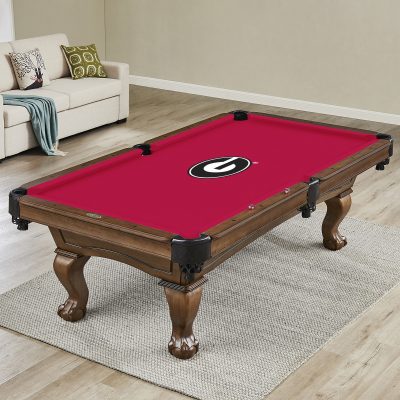 University of Georgia 8' Pool Table Cloth