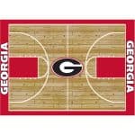University of Georgia 8x11 Courtside Rug 3 University of Georgia 8x11 Courtside Rug