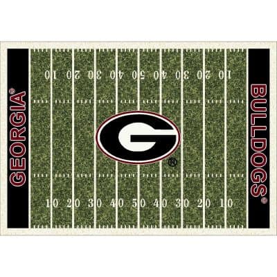 University of Georgia 8x11 Homefield Rug