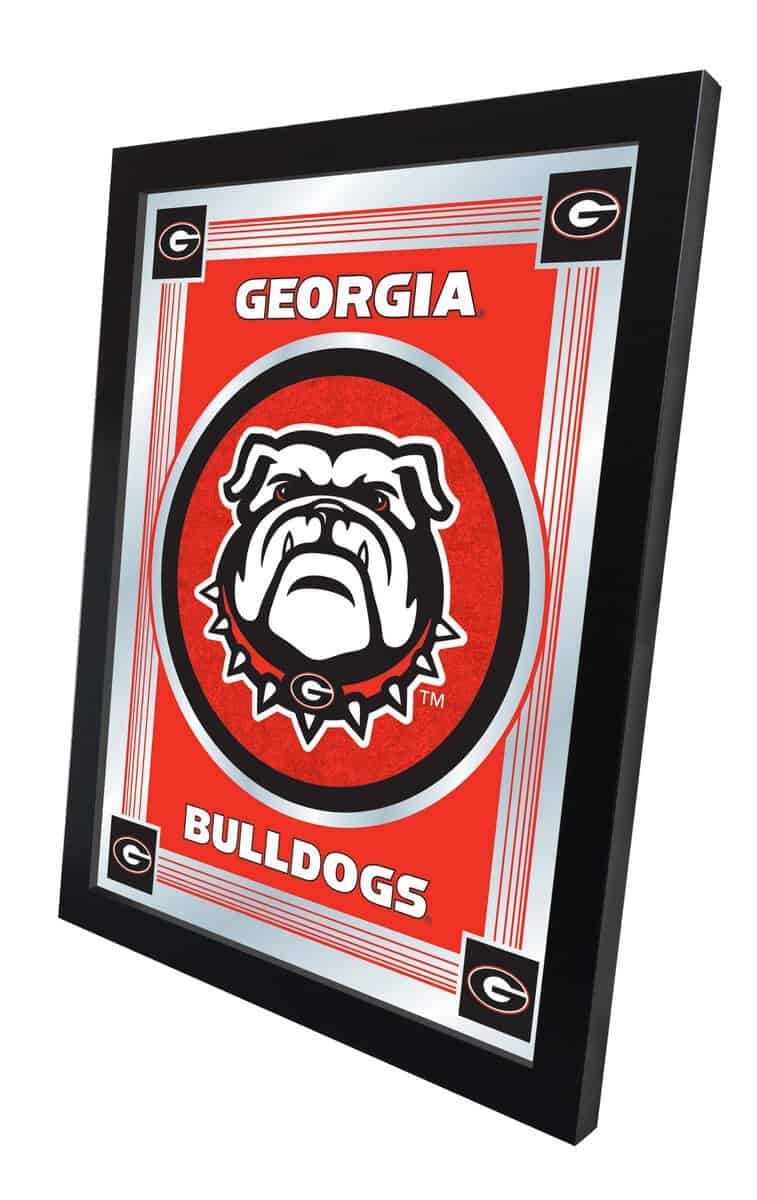 University of Georgia (Bulldog) 17x22 Logo Wall Mirror 2 University of Georgia (Bulldog) 17x22 Logo Wall Mirror - Image 2