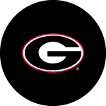 University of Georgia Chrome Bar Stool 8 University of Georgia Chrome Bar Stool