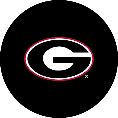 University of Georgia Chrome Bar Stool