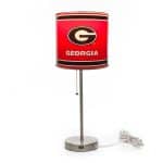 University of Georgia Chrome Lamp 10 University of Georgia Chrome Lamp