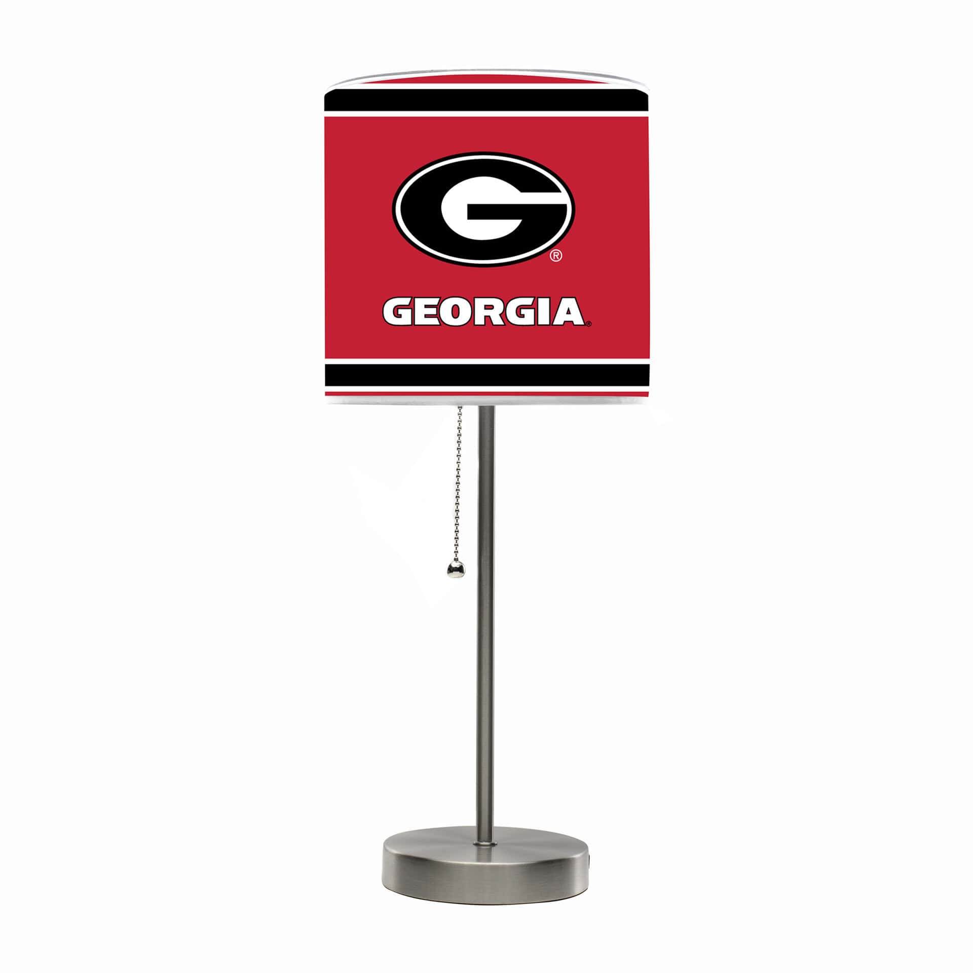 University of Georgia Chrome Lamp 1 University of Georgia Chrome Lamp