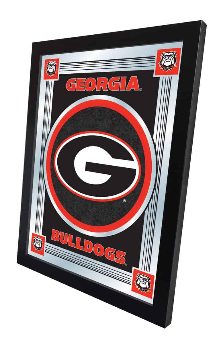 University of Georgia (G) 17x22 Logo Wall Mirror 2 University of Georgia (G) 17x22 Logo Wall Mirror - Image 2