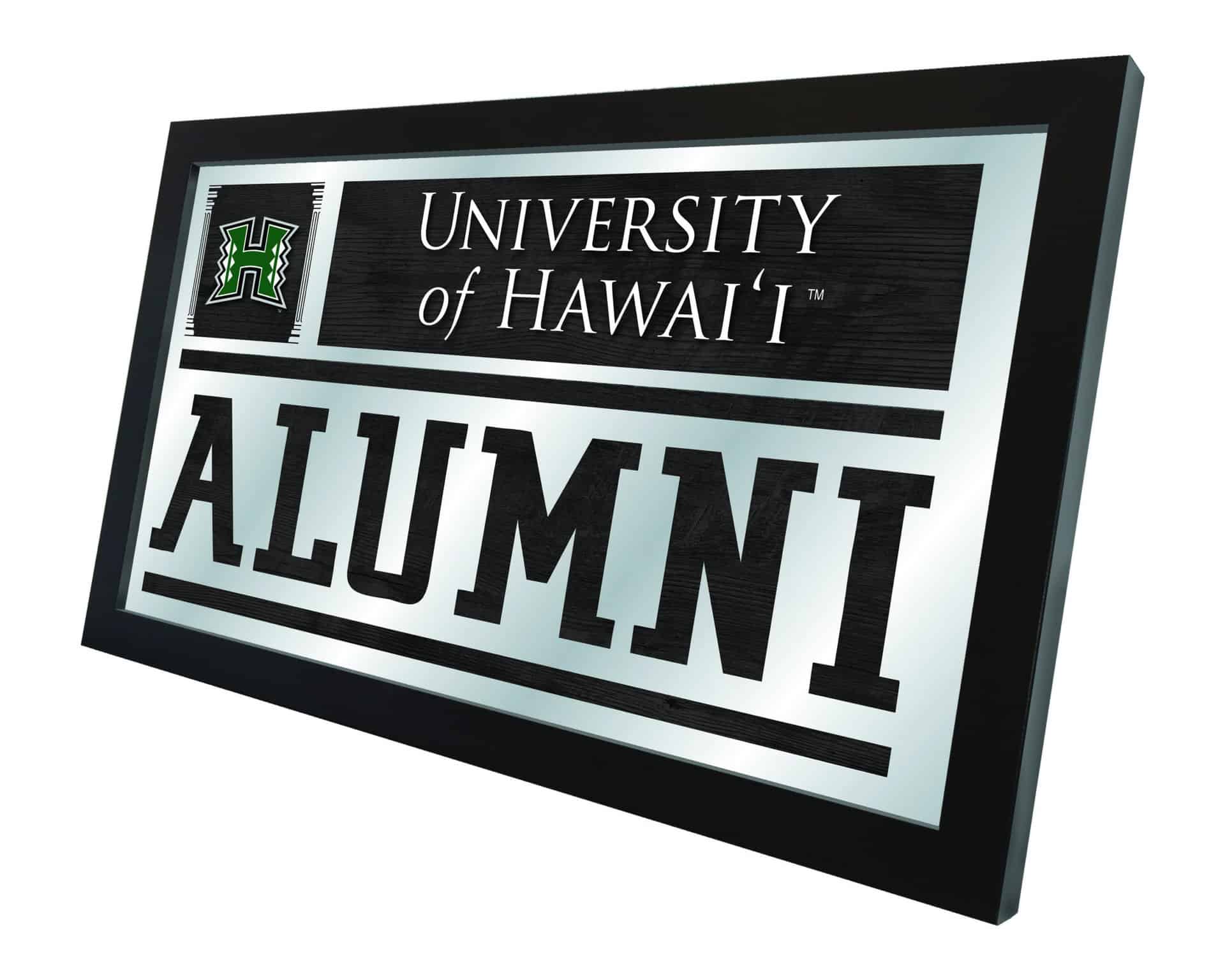 University of Hawaii 26x15 Alumni Wall Mirror 5 University of Hawaii 26x15 Alumni Wall Mirror