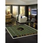 University of Iowa 8x11 Homefield Rug 4 University of Iowa 8x11 Homefield Rug
