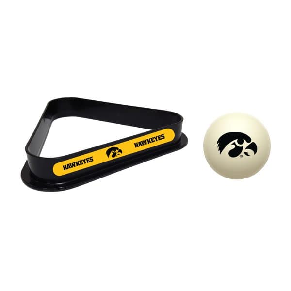 University of Iowa Cue Ball Ball Rack
