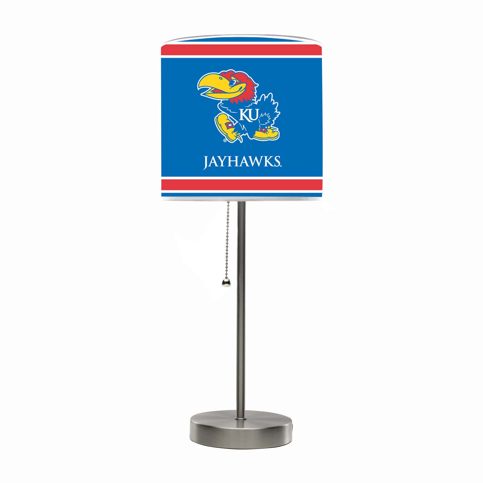 University of Kansas Chrome Lamp 5 University of Kansas Chrome Lamp - Image 5