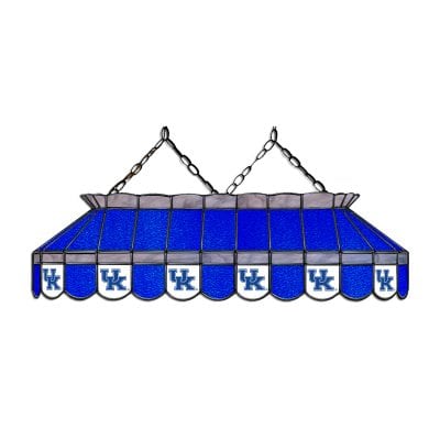 University of Kentucky 40-inch Glass Lamp