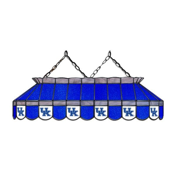 University of Kentucky 40 inch Glass Lamp
