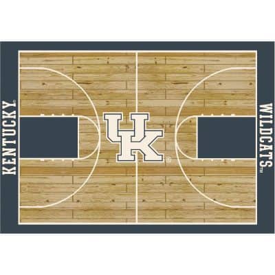 University of Kentucky 4x6 Courtside Rug