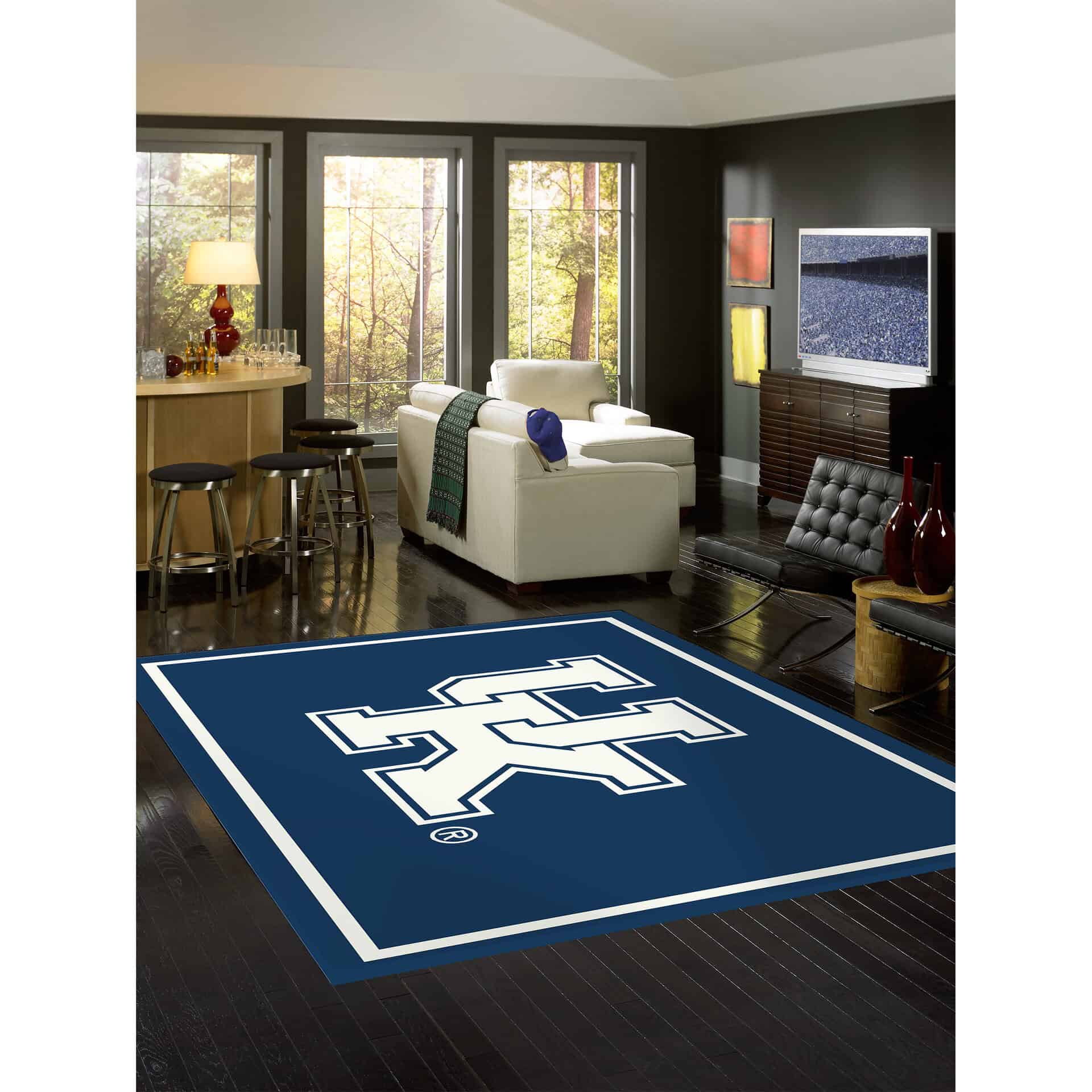 University of Kentucky 8x11 Spirit Rug 2 University of Kentucky 8x11 Spirit Rug - Image 2