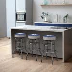 University of Kentucky Chrome Bar Stool 15 University of Kentucky Chrome Bar Stool
