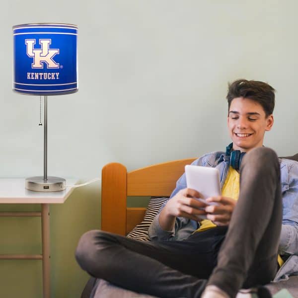 University of Kentucky Chrome Lamp 3