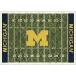 University of Michigan 4x6 Homefield Rug