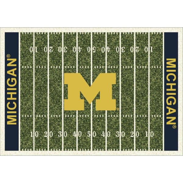 University of Michigan 4x6 Homefield Rug 1