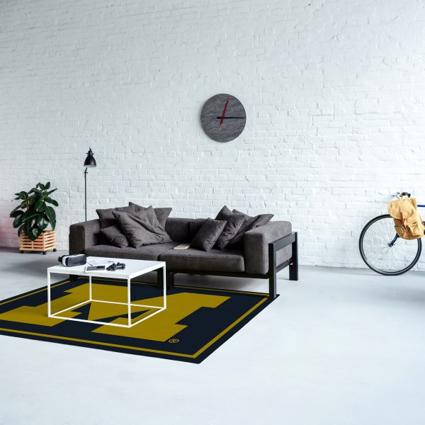 University of Michigan 4x6 Spirit Rug 1