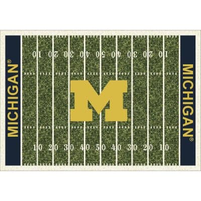 University of Michigan 6x8 Homefield Rug