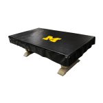 University of Michigan 8' Deluxe Pool Table Cover 4 University of Michigan 8' Deluxe Pool Table Cover