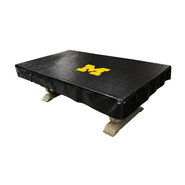 University of Michigan 8 Deluxe Pool Table Cover 1