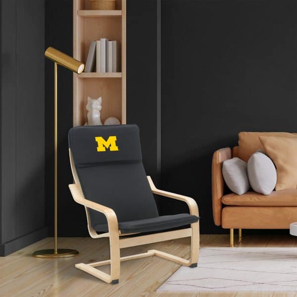 University of Michigan Bentwood Adult Chair 5
