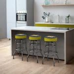 University of Michigan Chrome Bar Stool 10 University of Michigan Chrome Bar Stool