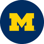 University of Michigan Chrome Bar Stool 11 University of Michigan Chrome Bar Stool
