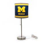 University of Michigan Chrome Lamp 6 University of Michigan Chrome Lamp