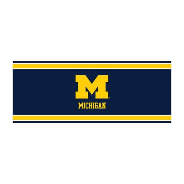 University of Michigan Chrome Lamp 2