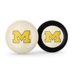 University of Michigan Cue Ball & 8 Ball 6 University of Michigan Cue Ball & 8 Ball