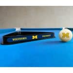 University of Michigan Cue Ball & Ball Rack 4 University of Michigan Cue Ball & Ball Rack