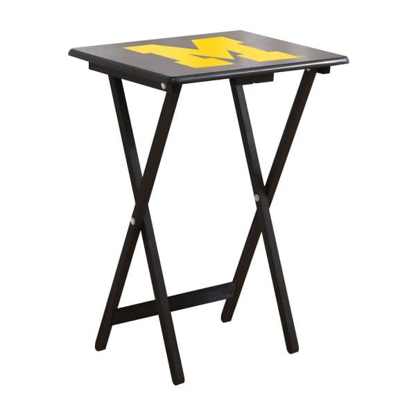 University of Michigan TV Trays WStand