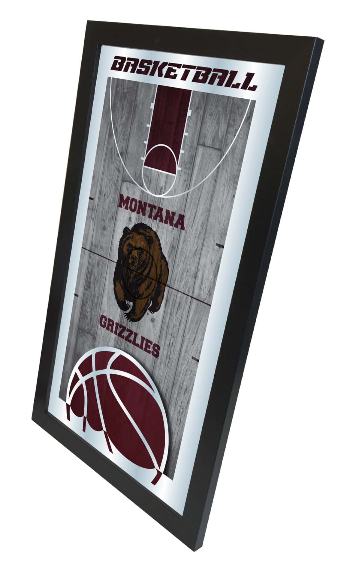 University of Montana 15x26 Basketball Wall Mirror 2 University of Montana 15x26 Basketball Wall Mirror - Image 2