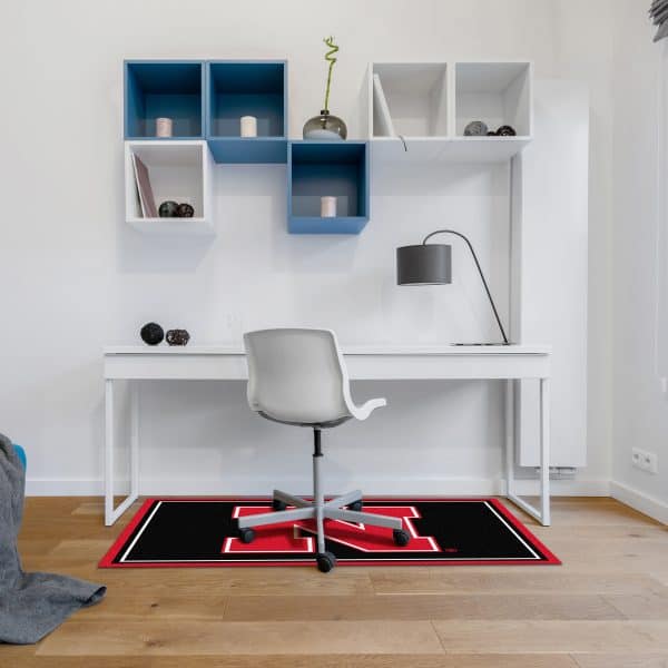 University of Nebraska 3x4 Area Rug 1