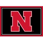University of Nebraska 3x4 Area Rug