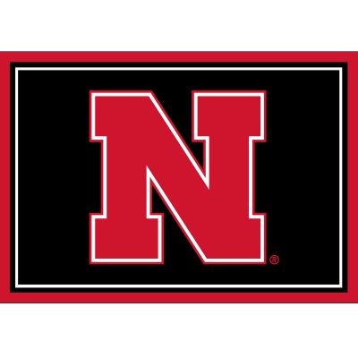 University of Nebraska 3x4 Area Rug