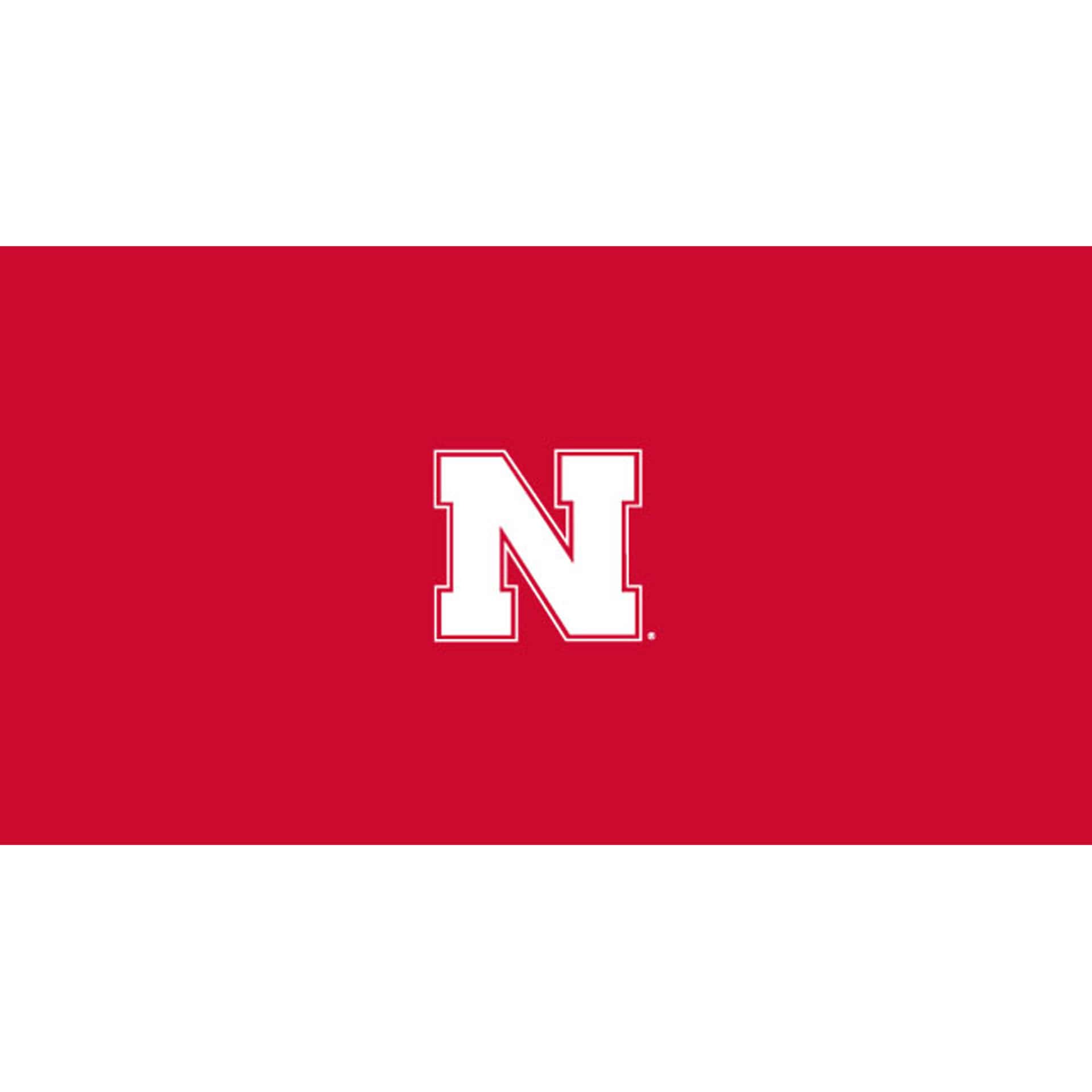 University of Nebraska 8' Pool Table Cloth 2 University of Nebraska 8' Pool Table Cloth - Image 2